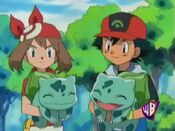 Ash and May decide to hunt after Team Rocket