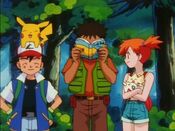 Ash annoys Misty