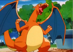 Jessie used and stole Charizard in One Trick Phony!. She attempted to use it against its owner, but it was only obedient inside the battle park.