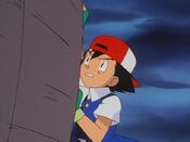 Ash climbs up