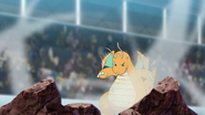 Hurricane being used by Ash's Dragonite.