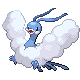 Altaria's Pokémon Diamond Version and Pokémon Pearl Version sprite