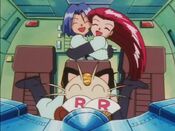 Team Rocket celebrate