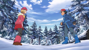 Ash yells at Serena