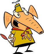 Raj (Camp Lazlo), an anthropomorphic indian elephant.