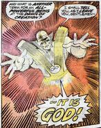 In his quest to become a God, Sise-Neg (Marvel comics) absorbed all the powers of Time and Space and returned the Marvel Universe to a pre-Big Bang point.