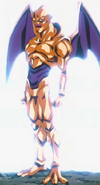 Nova Shenron (Dragon Ball GT) is a humanoid Shadow Dragon of fire.