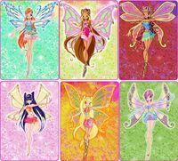 Fairies (Winx Club) gain larger and stronger wings allowing flight in almost any condition in their Enchantix form.