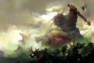 Nurgle (Warhammer 40k) also known as the Plague Lord, is the Chaos God of Disease, Decay, and Destruction.