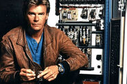 Angus Macgyver (Macgyver) is masterful at thinking on his feet and coming up with creative solutions.