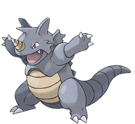 Rhydon (Pokémon) is one of the many Pokémon with a ground-type element.