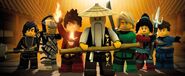 The Ninja team (Lego Ninjago: Masters of Spinjitzu) had Aeroblades that were made from Deepstone to destroy ghost that came from the Cursed Realm.