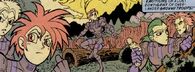 Overlanders (Archie's Sonic the Hedgehog) are slightly-mutated descendants of the former human race from planet Earth.