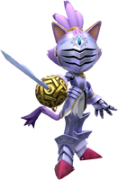 Sir Percival/Blaze the Cat (Sonic the Hedgehog)