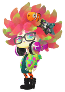 Annie and Moe (Splatoon) are the owners of Cooler Heads, the headgear store in Booyah Base.