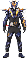 Ryuga Banjo (Kamen Rider Build) as Kamen Rider Cross-Z,...