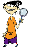 Edd/Double D (Ed, Edd, n' Eddy) can invent some useful devices from junk, despite being a kid.