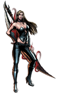 Trish (Devil May Cry), a demoness who is identical to Eva, the late mother of Dante and Vergil.