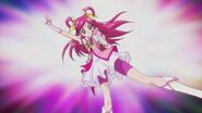 Yumehara Nozomi/Cure Dream (Yes! Pretty Cure 5) was appointed by her group in being the leader due to her headstrong and inspiring character.