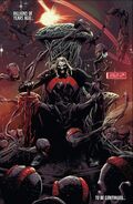 As God of the Symbiotes, Knull (Marvel Comics) is capable of forming new symbiotes and Exolons composed of the living abyss from his own shadow, including the first symbiote, All-Black.