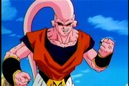 Super Buu (Dragon Ball Z) after absorbing Piccolo, Gotenks and Son Gohan.