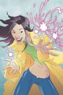 Jubilation Lee's (Marvel Comics) fireworks powers have the capacity to detonate matter at a subatomic level, making her a potential walking H-Bomb.