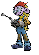 Penelope (Sly Cooper) is one of the most brilliant scientific minds in the world, being able to create her own army of fully functional robots, is an RC specialist and was even able to help Bentley perfect his time-travel technology.