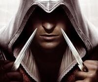 Ezio (Assassins Creed) has fallen at terrible feats, yet he has shown to get straight back up and finish the job due to being at his peak.