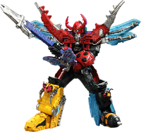 King-Ohger (Ohsama Sentai King-Ohger) wielding its Shugon Sword.