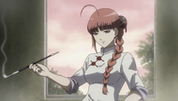 Kouka (Gintama) possessed immortality by harnessing the Altana energy of Kouan to prevent aging and recover from wounds and diseases. However, when she left the planet for good, she weakened overtime and died.