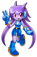 Sash Lilac (Freedom Planet), a water dragon from the planet Avalice.