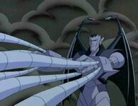 Coldsteel (Gargoyles) uses robotic tentacles in his arms.