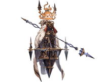 As the founder of The Eternals, Anre/Uno (Granblue Fantasy) is one of the most powerful spear wielders throughout the skies.