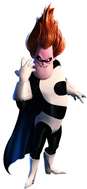 Buddy Pine/Syndrome (The Incredibles) intended to save people from a rampaging robot he created in order to become famous as a hero.