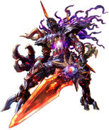 Inferno (Soulcalibur) as Nightmare possessing Siegfried's discarded armor.