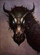 Shruikan (Inheritance Cycle) is a dragon who was bonded to King Galbatorix against his will.