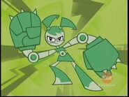 Jenny Wakeman/XJ-9 (My Life as a Teenage Robot) ready with her Fists of Fury.