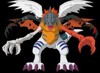 Kimeramon (Digimon) Possesses wings form Angemon and Airdramon.