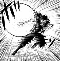 Appropriately known as the "Child of Ruin", most of Clear Note's (Zatch Bell/Konjiki no Gash Bell!) spells, like Radisu, create destructive energy to severely weaken, if not, completely disintegrate his target.