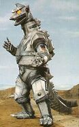 Mechagodzilla (Godzilla) a mecha created to combat the King of the Monsters.