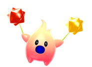 When fed Star Bits or coins, Hungry Lumas (Super Mario Bros) can create entire galaxies.