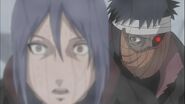 Obito Uchiha (Naruto) almost died fighting the equally creative Konan. Unfortunately for her, he survived a continuous explosion via Izanagi.