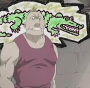 Ulchi (Fullmetal Alchemist) half human and half crocodile.