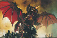 Destoroyah (Godzilla) is a Kaiju that started as a colony of prehistoric crustaceans mutated by the Oxygen Destroyer.