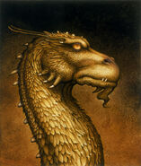 Glaedr (Inheritance Cycle) is a dragon bonded to Oromis.