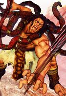 Necalli (Street Fighter) hibernates for centuries at a time, only awakening during the "Hour of Battle" every few hundred years.