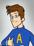 Prock (The Awesomes) became the leader of The Awesomes after his father retired.