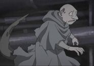 Bido (FullMetal Alchemist) is half human and half lizard.