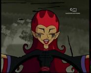 Wuya (Xiaolin Showdown) possesses such skill in this ability that she can create beings of rock.