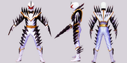 White Ranger in Super Dino Mode